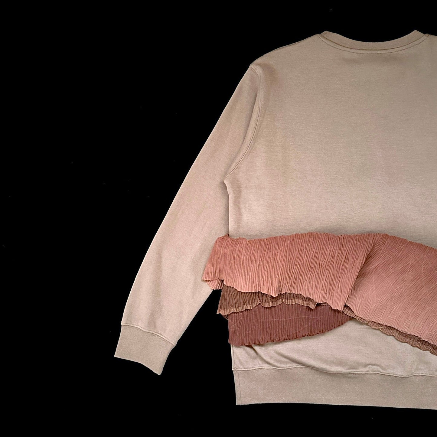 创意设计连帽衫红黑